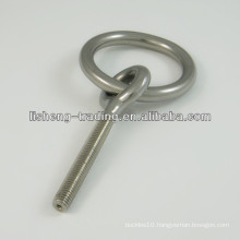 Ring Eye Bolt With Washer & Nut Welded